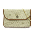 Dior Honeycomb Chain Shoulder Bag Leather Beige