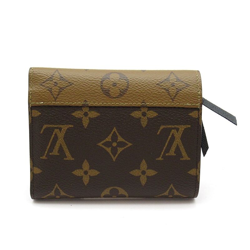 Louis Vuitton Portefeuille Victorine Monogram Reverse Brown