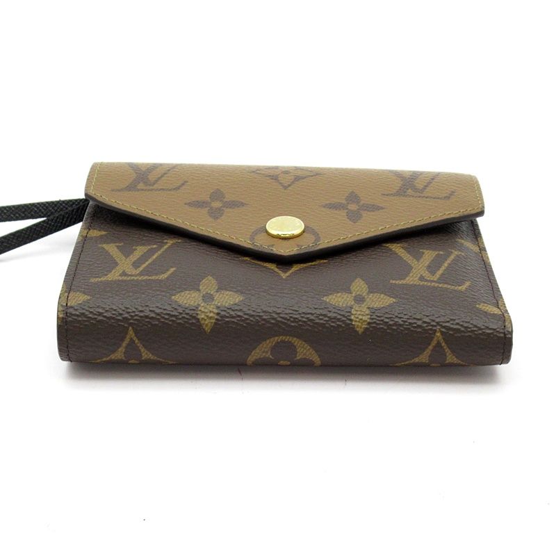 Louis Vuitton Portefeuille Victorine Monogram Reverse Brown