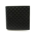 Gucci Bifold Wallet Micro Guccissima Black