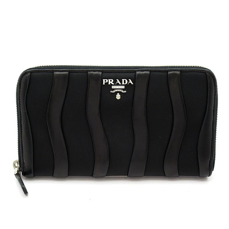 Prada Full Zipper Wallet Wave