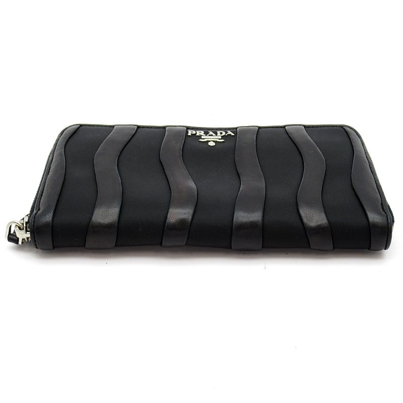 Prada Full Zipper Wallet Wave