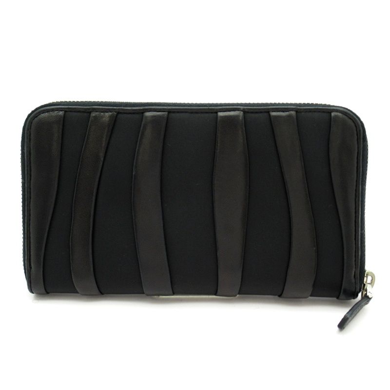 Prada Full Zipper Wallet Wave
