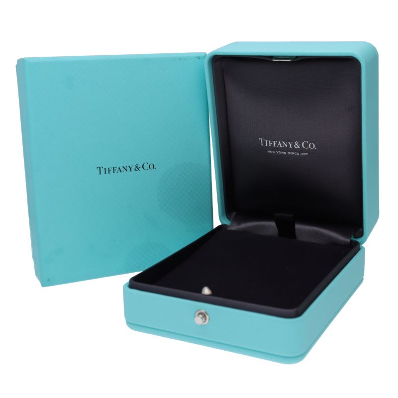 Tiffany & Co T Smile Small Diamond Necklace 18K Yellow Gold