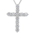 Tiffany & Co Large Cross Diamond Necklace