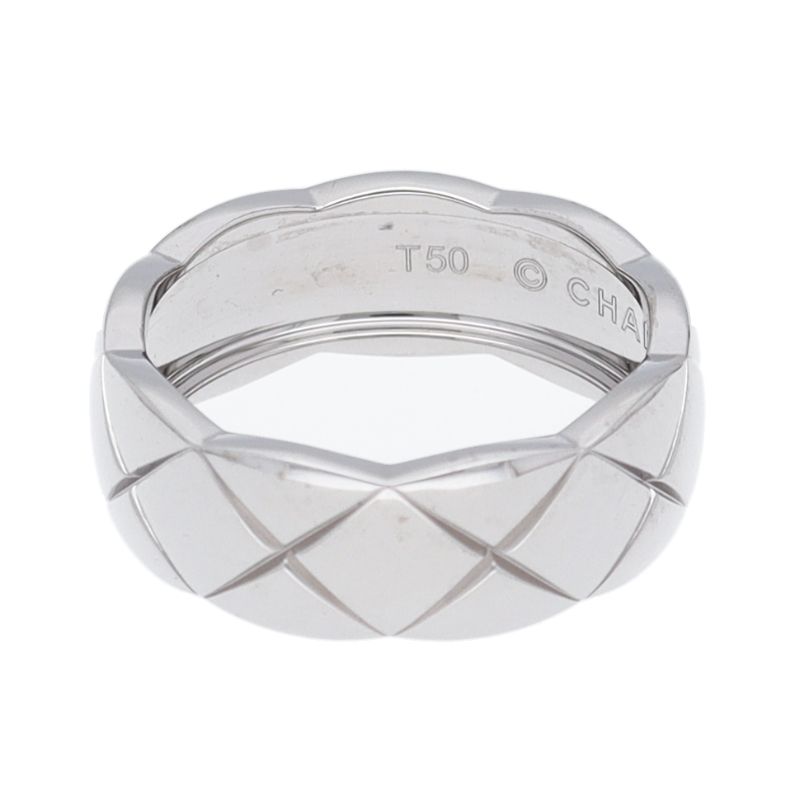 Chanel Coco Crush Ring 18K White Gold