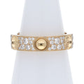 Louis Vuitton Petite Bag Empreinte Diamond Ring 18K Yellow Gold