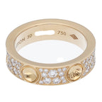 Louis Vuitton Petite Bag Empreinte Diamond Ring 18K Yellow Gold