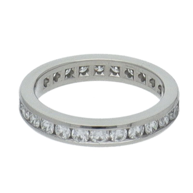 Tiffany & Co Channel Setting Full Eternity Diamond Ring