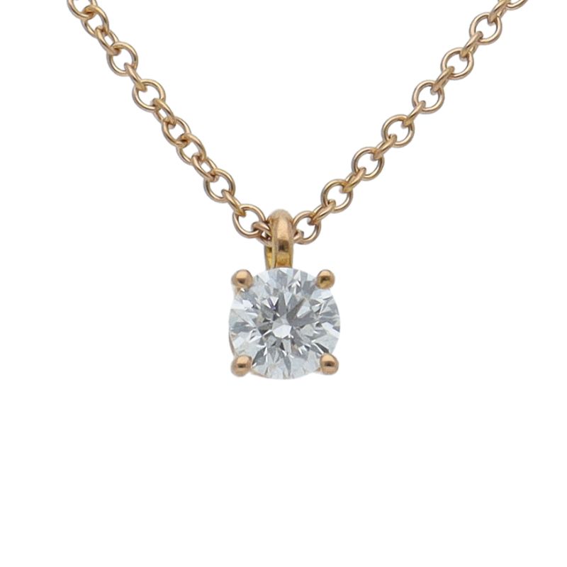 Tiffany & Co Solitaire Diamond Necklace