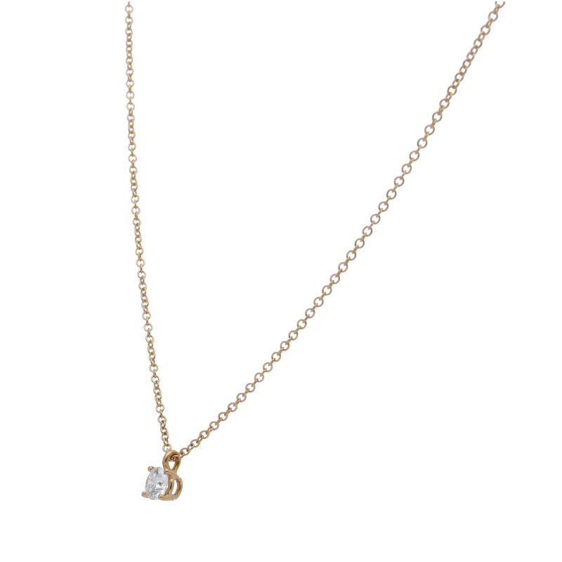 Tiffany & Co Solitaire Diamond Necklace
