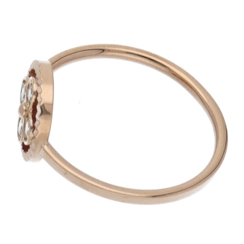 Louis Vuitton Bag Sunblossom BB Diamond Ring 18K Pink Gold