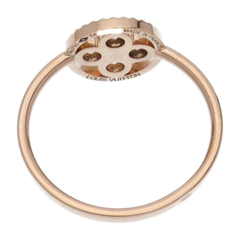 Louis Vuitton Bag Sunblossom BB Diamond Ring 18K Pink Gold