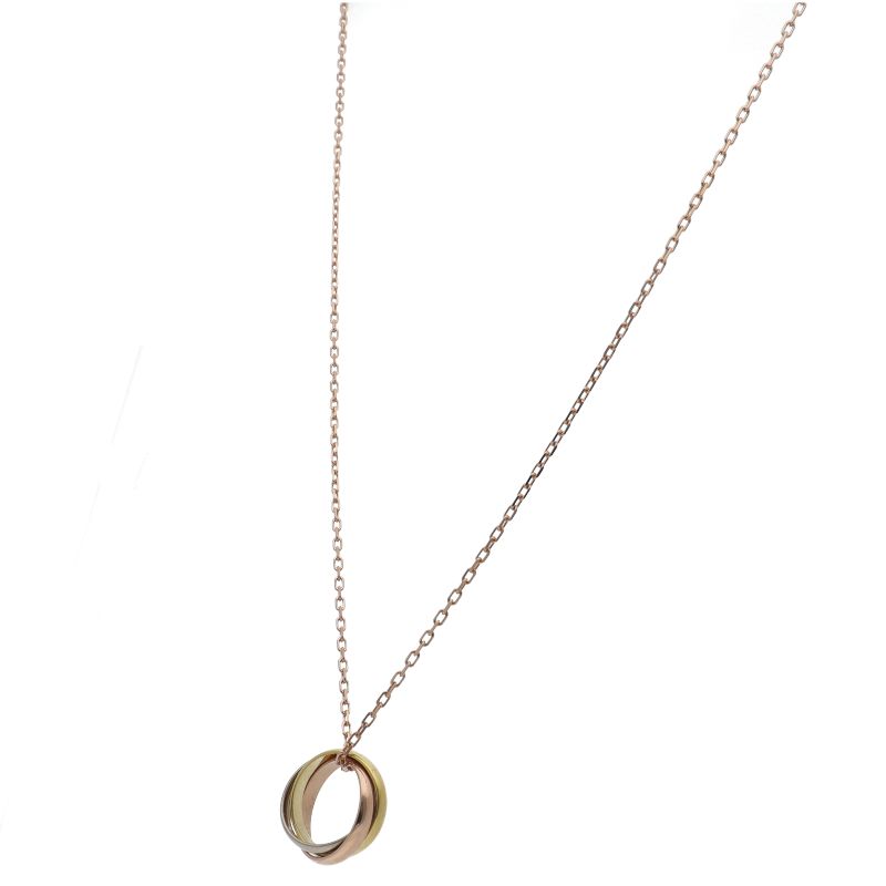 Cartier Trinity Necklace 18K 3 Colors
