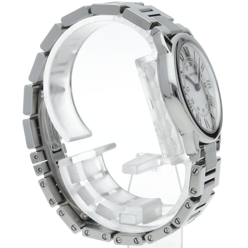 Cartier Ronde Solo SM Watch SS Silver Polished