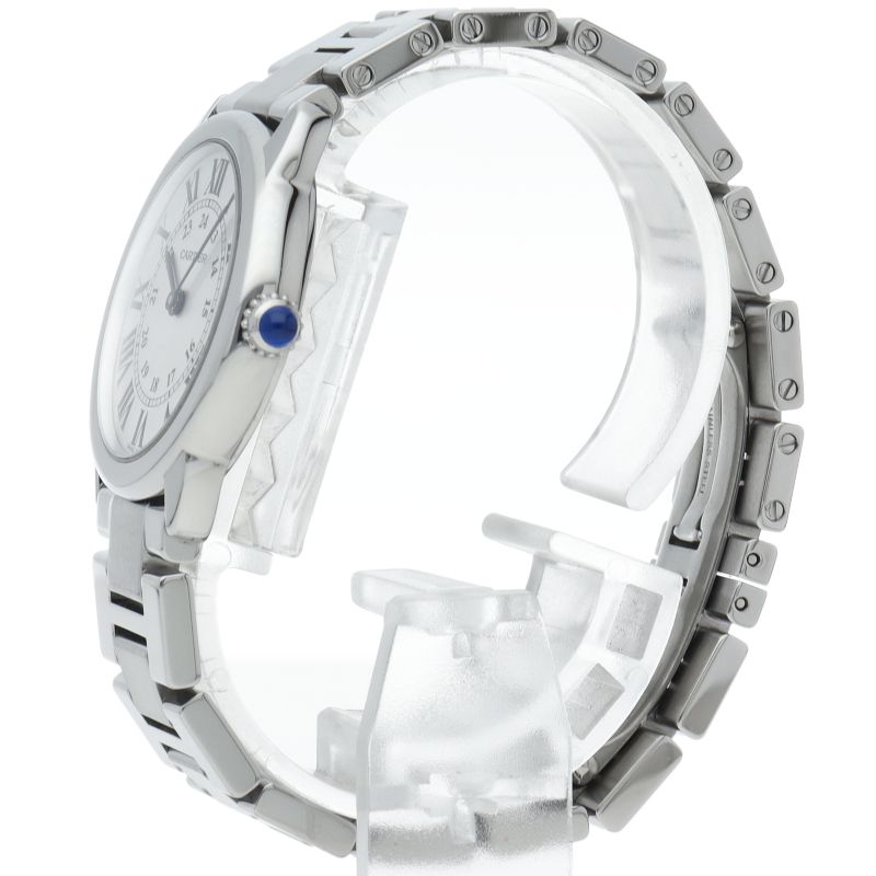 Cartier Ronde Solo SM Watch SS Silver Polished