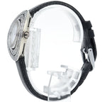 Bvlgari Astra le Cerchi Watch Diamond Bezel 18K White Gold Leather