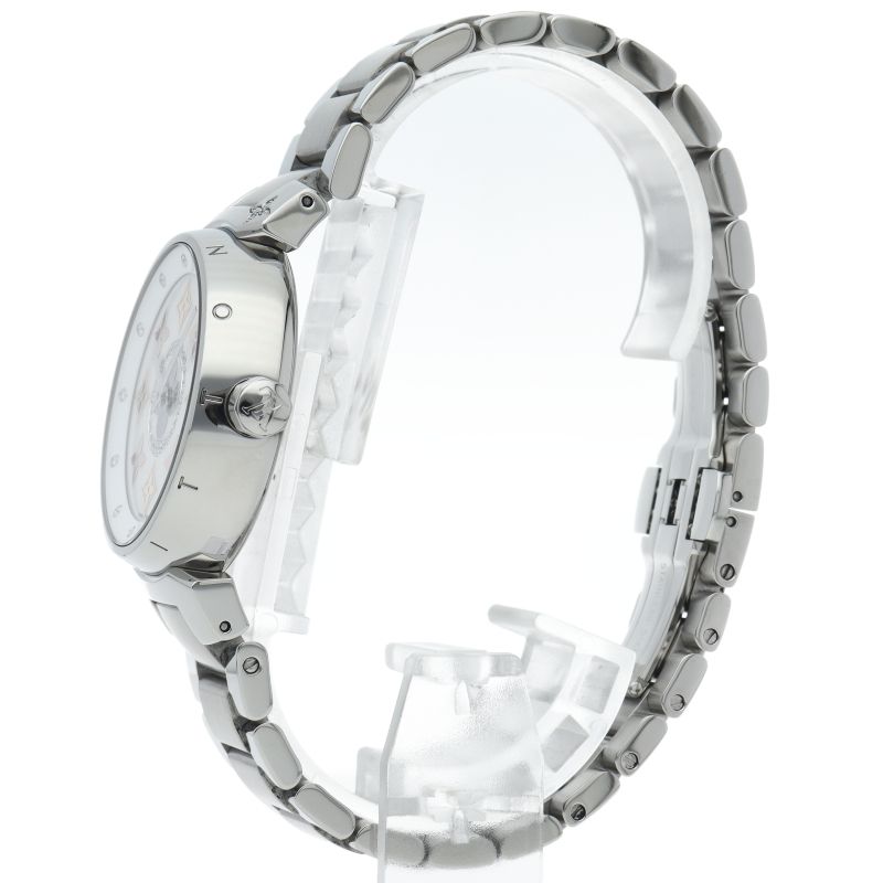 Louis Vuitton Tambour Watch Diamond Circle Shell 1