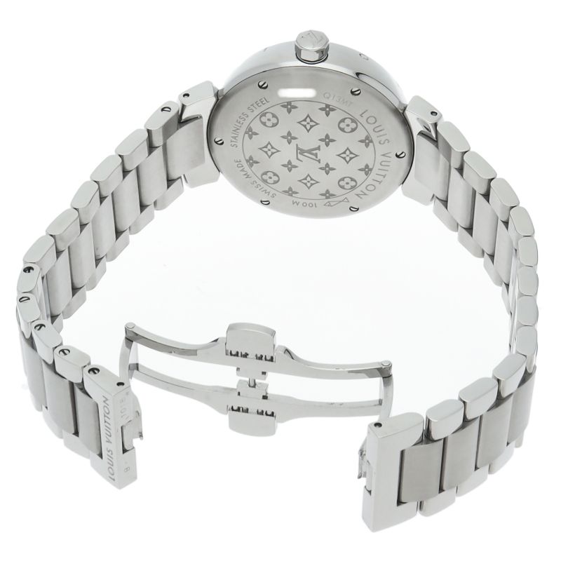 Louis Vuitton Tambour Watch Diamond Circle Shell 1