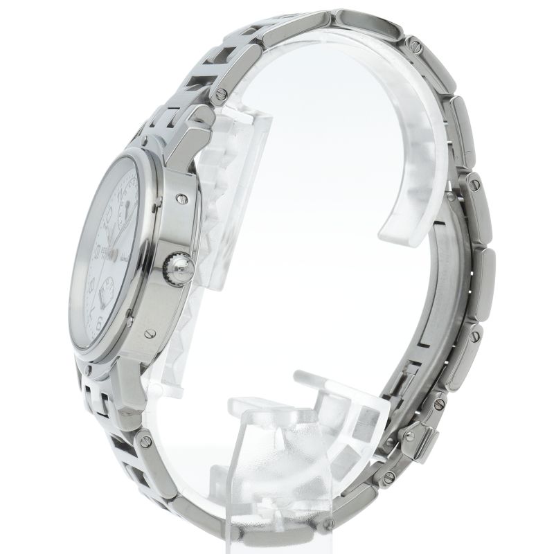 Hermes Clipper Gmt Power Reserve Auto Depth Overhauled SS Watch