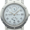 Hermes Clipper Gmt Power Reserve Auto Depth Overhauled SS Watch