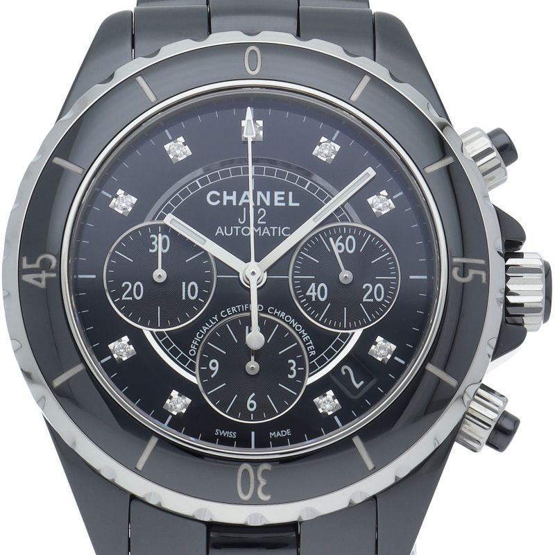 Chanel Watch Chronograph Diamond