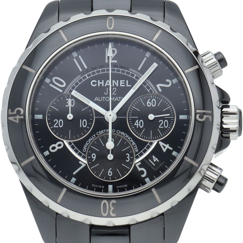 Chanel Watch Chronograph Box Ceramic