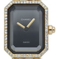 Chanel Premiere L Watch Diamond Bezel Bracelet