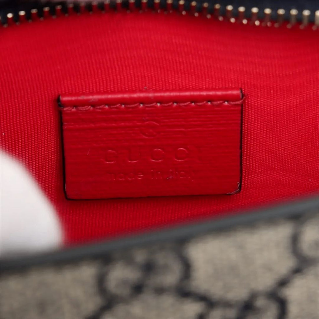Gucci Children's GG Supreme Sherry Line Shoulder Bag — view 9