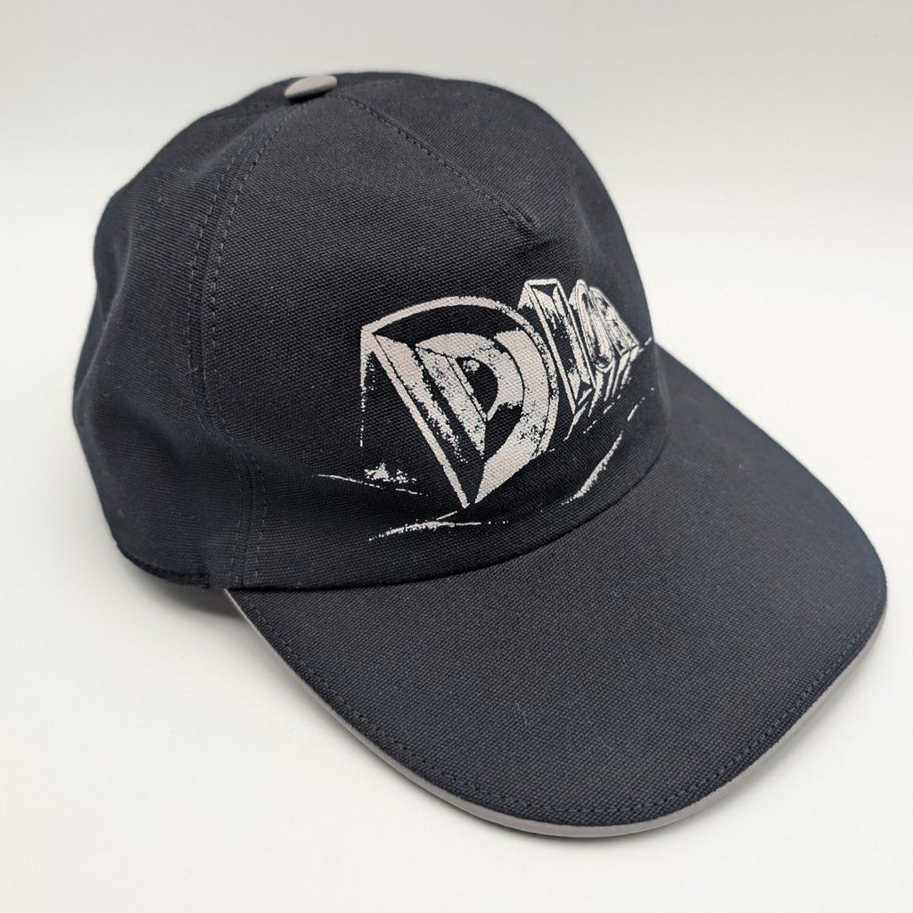 Dior Baseball Cap Black Logo Hat Cotton — view 2
