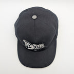Dior Baseball Cap Black Logo Hat Cotton — view 3