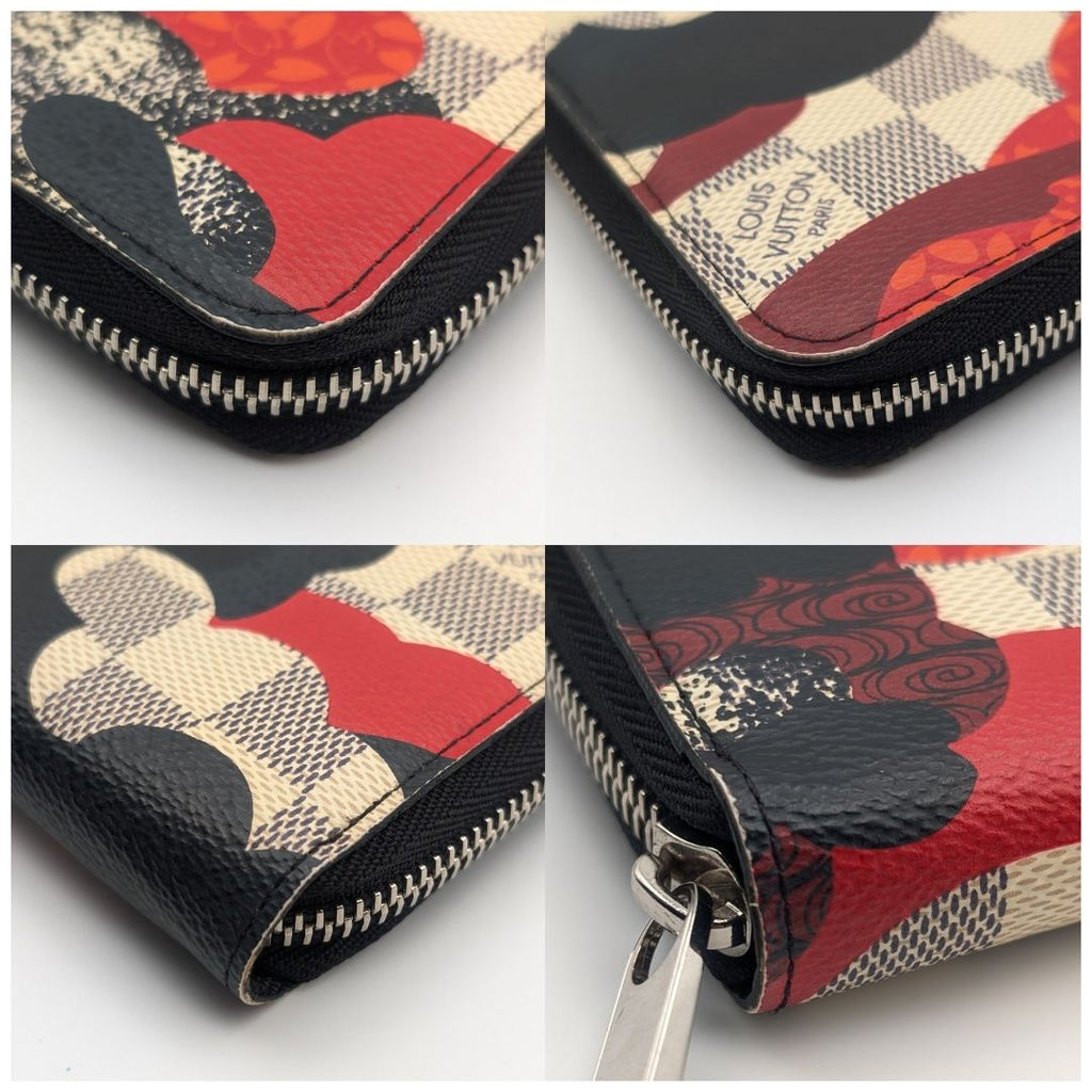 Louis Vuitton Zippy Wallet Damier Azur Nicolas Ghesquier — view 4