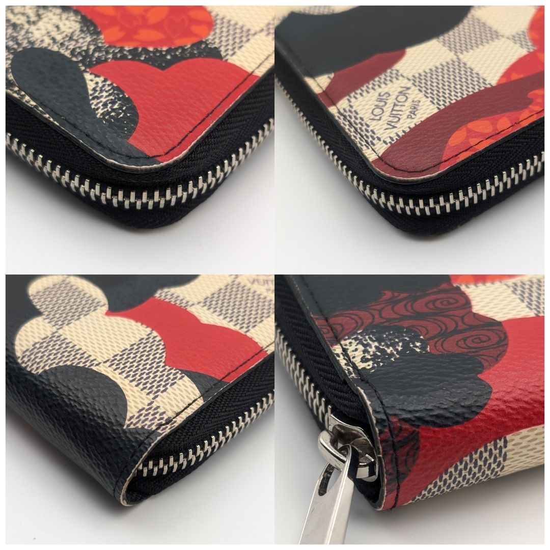 Louis Vuitton Zippy Wallet Damier Azur Nicolas Ghesquier — view 4