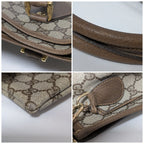 Gucci GG Supreme Interlocking 2-Way Handbag — view 8