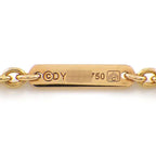 Cartier Necklace Monam le Swing Drop Heart 18K Pink Gold