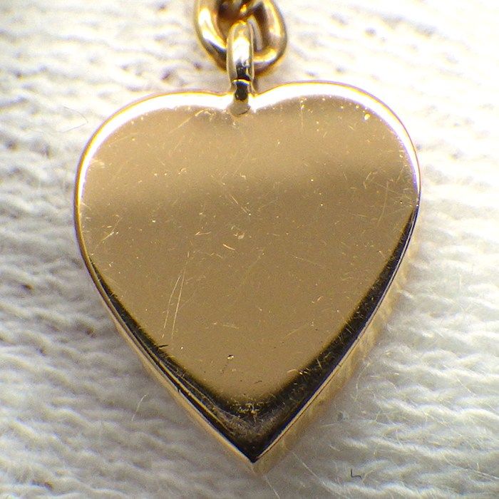 Cartier Necklace Monam le Swing Drop Heart 18K Pink Gold
