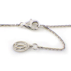 Cartier Necklace Dame le XS Diamant Leger 1 Point Diamond 18K