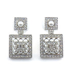 Chanel Earrings CC Logo Cruise Collection Square