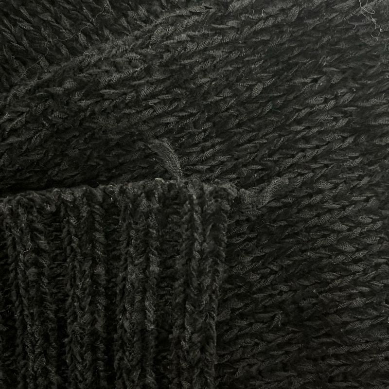 Loewe Long Sleeve Sweater S Dark Gray Black Crew Neck Back Dark