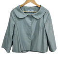 Prada Jacket 40 M Light Blue Long Sleeve Spring Autumn
