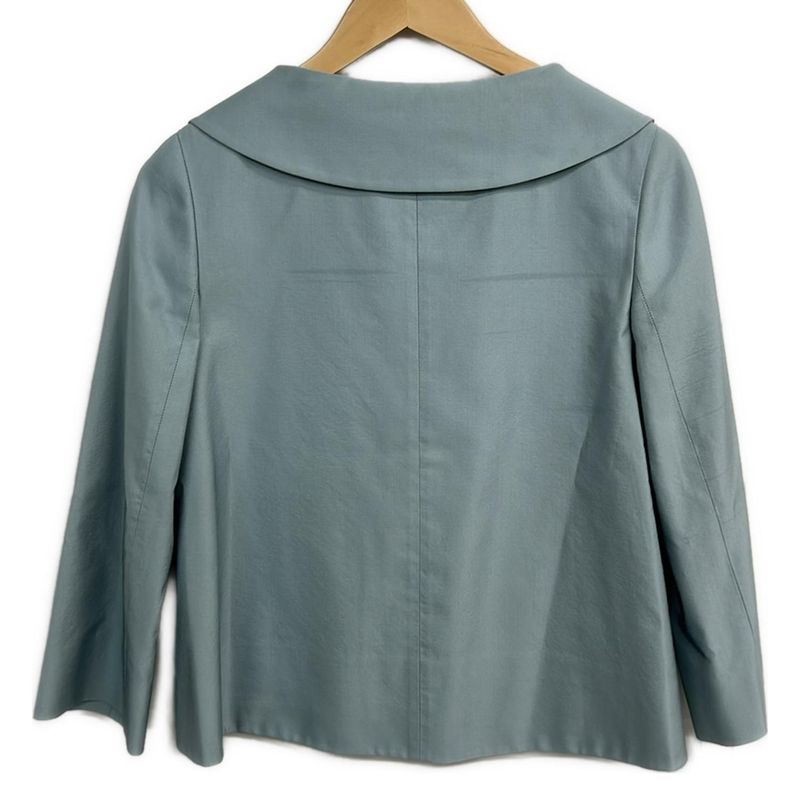 Prada Jacket 40 M Light Blue Long Sleeve Spring Autumn