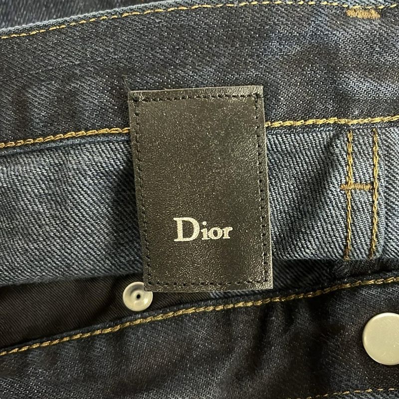 Dior Homme Jeans 27 Navy Full Length