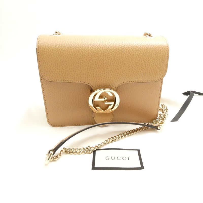 Gucci Shoulder Bag Interlocking Chain