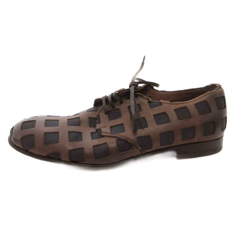 Dolce & Gabbana Andolce&gabbana Lace Up Net Leather Bicolor 5.5