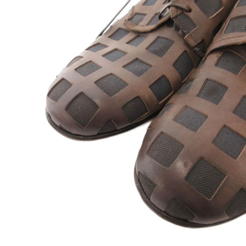 Dolce & Gabbana Andolce&gabbana Lace Up Net Leather Bicolor 5.5