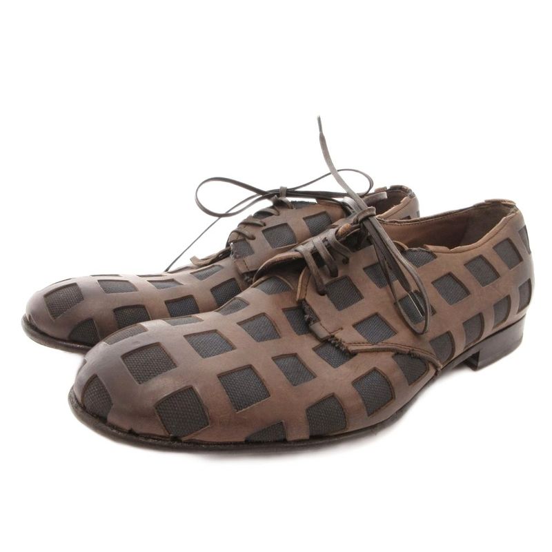 Dolce & Gabbana Andolce&gabbana Lace Up Net Leather Bicolor 5.5