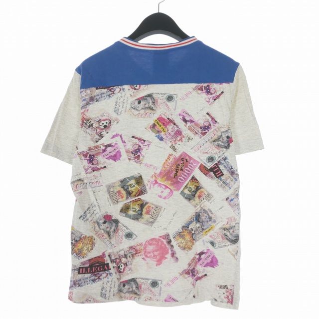 Dolce & Gabbana D&G Double Sided Print V-neck T-Shirt