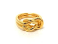 Hermes Scarf Ring Attachment Gold Metal