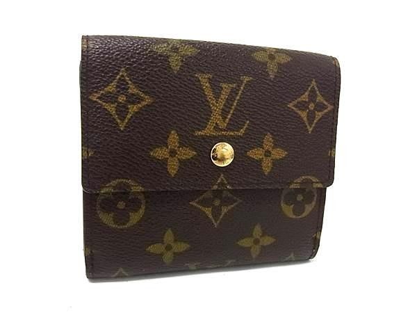 Louis Vuitton Wallet Porte Monnaie Billets Cult Cles Brown Monogram