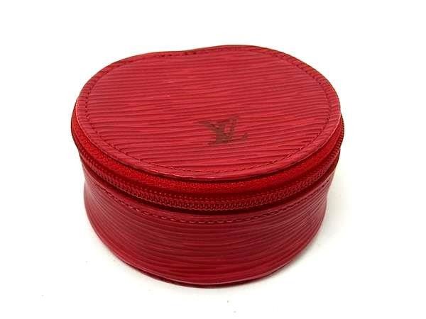 Louis Vuitton Case Castilian Red Epi Shoulder Bag